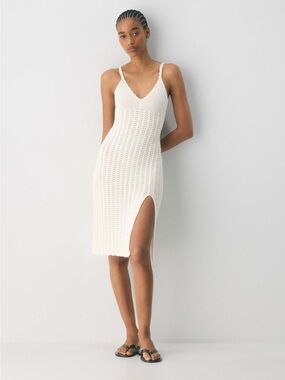 NWT Evie Midi Dress in Birch
